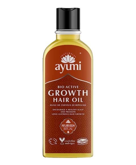 HUILE CAPILLAIRE DE CROISSANCE BIO ACTIVE AYUMI NATURALS 