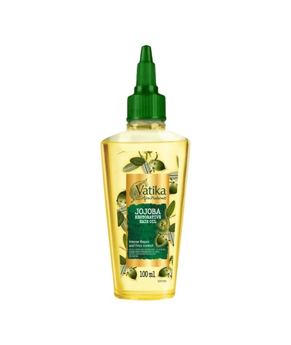 HUILE CAPILLAIRE RÉPARATRICE AU JOJOBA VATIKA AFRO NATURALS 