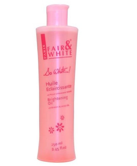 HUILE CORPORELLE SO WHITE À L'HUILE D'AMANDE DOUCE 