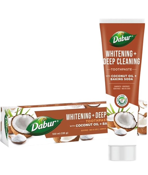 HUILE DE COCO NETTOYANTE EN PROFONDEUR BLANCHISSANTE ET DENTS AU BIcarbonate de soude