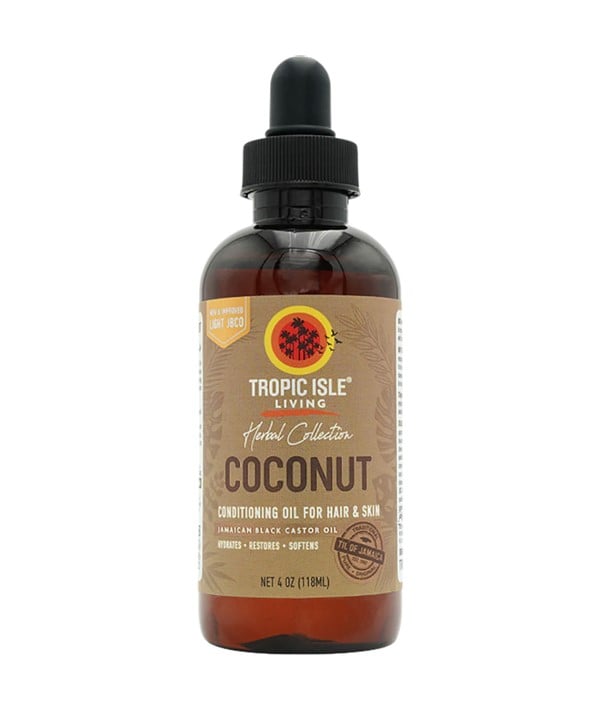 HUILE DE CONDITIONNEMENT DE NOIX DE COCO HERBAL COLLECTION POUR CHEVEUX ET SK