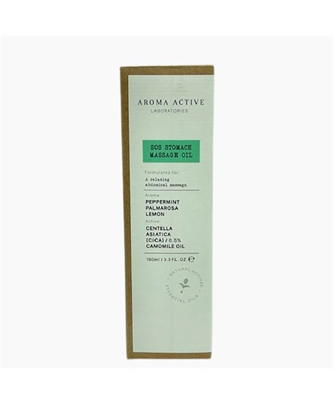 HUILE DE MASSAGE ESTOMAC SOS AROMA ACTIVE 