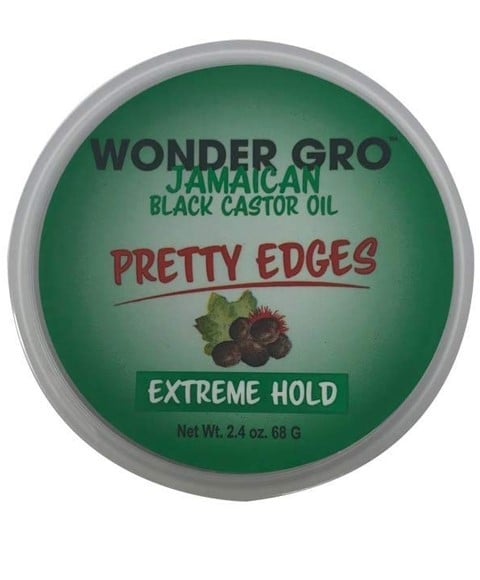 HUILE DE RICIN NOIRE JAMAÏCAINE PRETTY EDGES TENUE EXTRÊME 