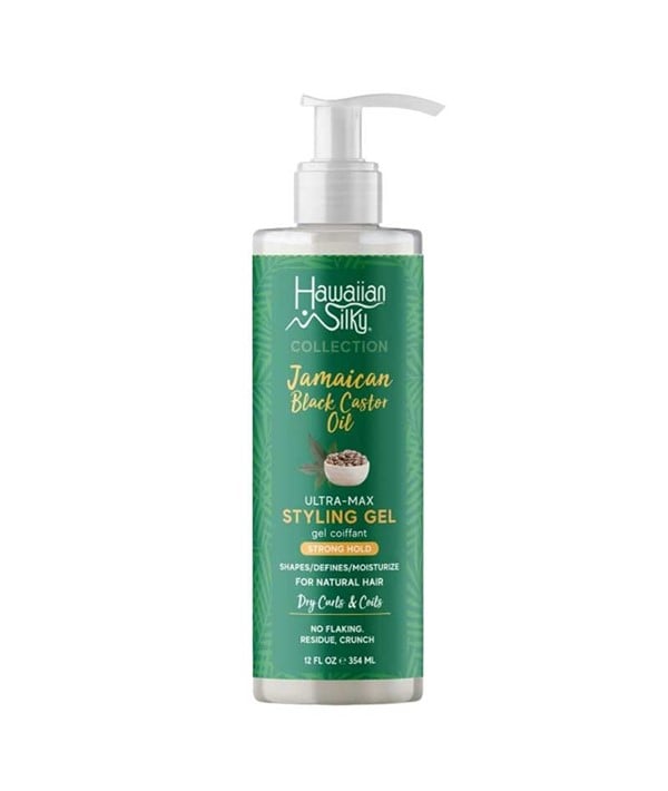 HUILE DE RICIN NOIRE JAMAÏCAINE SILKY HAWAIIAN ULTRA MAX STYLING
