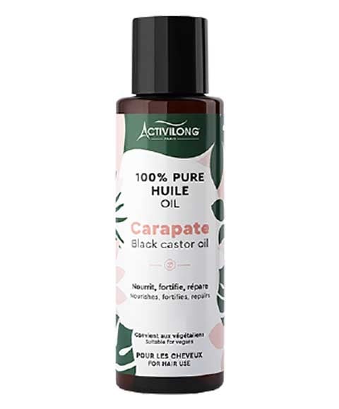 HUILE DE RICIN NOIRE PURE CARAPATE 