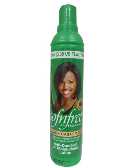 HUILE DE RICIN NOIRE SOF N FREE HUILE ANTI PELLICULAIRE HYDRATANTE