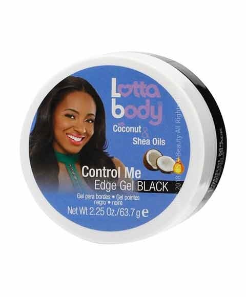 HUILES DE COCO ET DE KARITÉ CONTROL ME EDGE GEL NOIR 