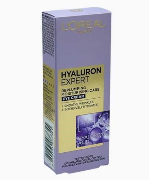 HYALURON EXPERT SOIN HYDRATANT REPULPANT CRÈME YEUX