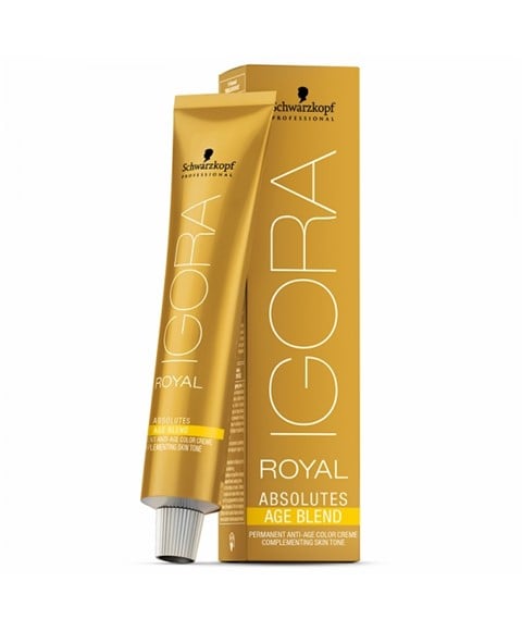 IGORA ROYAL ABSOLUTES AGE BLEND CRÈME DE COULEUR PERMANENTE 