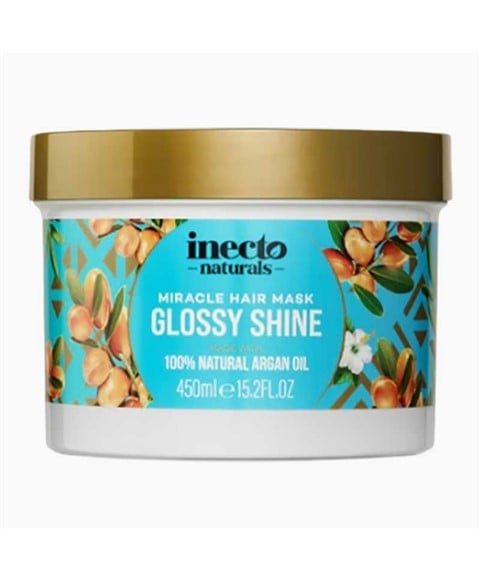 INECTO NATURAL 100 POUR CENT D'HUILE D'ARGAN NATURELLE CHEVEUX MIRACLE