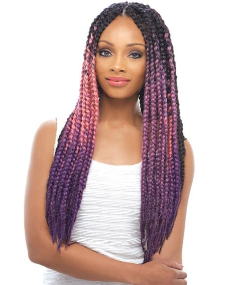 JANET SYN PRÉ TEINT COULEUR PASTEL JUMBO TRESSE KANEKALON