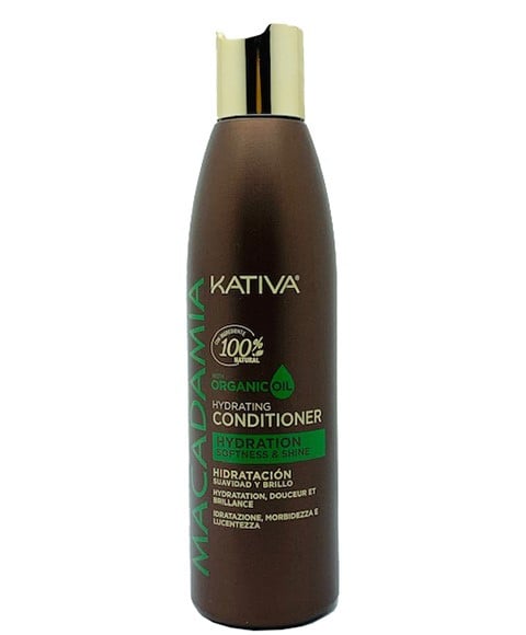 KATIVA MACADAMIA APRÈS-SHAMPOING HYDRATANT À L'HUILE BIOLOGIQUE 