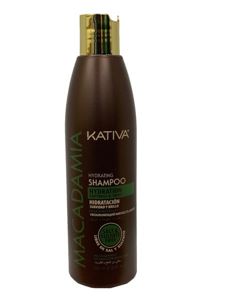 KATIVA MACADAMIA SHAMPOOING HYDRATANT À L'HUILE BIOLOGIQUE 