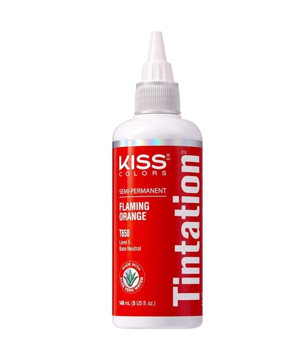 KISS COLOURS TINTATION SEMI PERMANENTE ORANGE FLAMING T650 