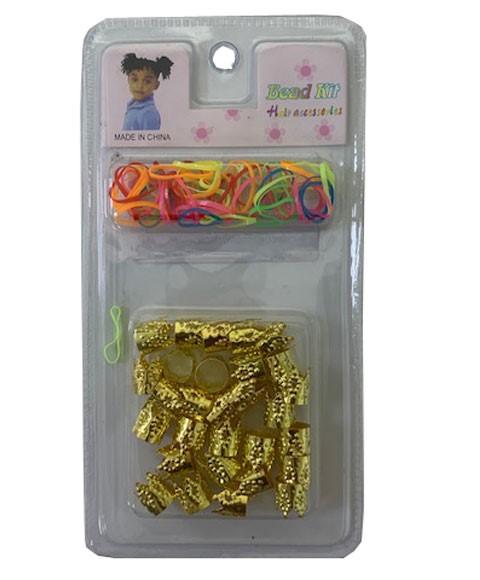 KIT DE PERLES ACCESSOIRES POUR CHEVEUX PERLES DE COURONNE BD004C 