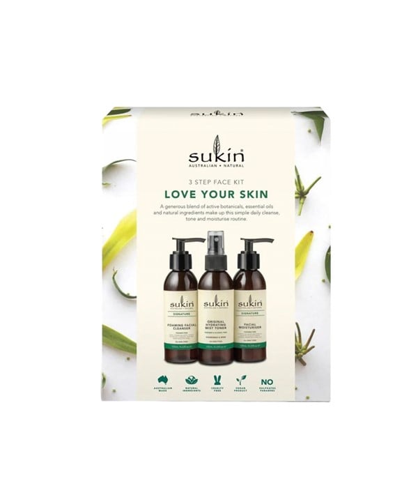 KIT VISAGE EN 3 ÉTAPES SUKIN LOVE YOUR SKIN 