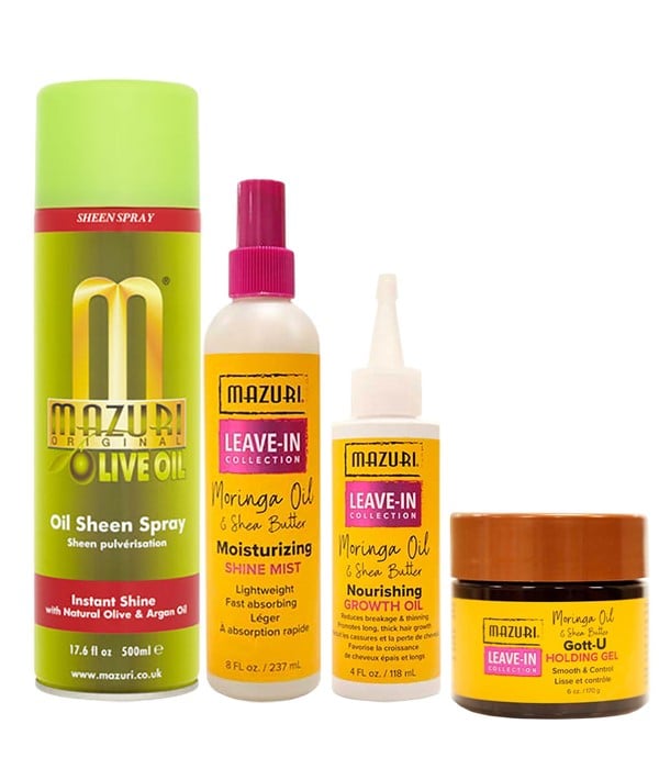 LAISSER EN COLLECTION HUILE DE CROISSANCE DE GEL CAPILLAIRE À L'HUILE D'OLIVE SHE