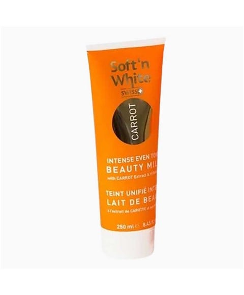 LAIT DE BEAUTÉ INTENSE TON UNIFORME SWISS SOFT N WHITE CAROTTE 