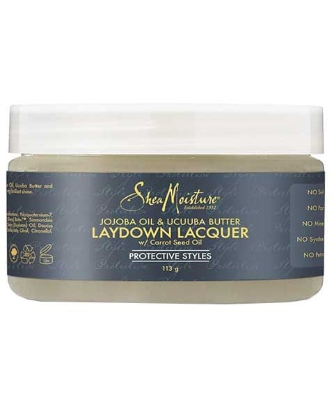LAQUE À L'HUILE DE JOJOBA ET AU BEURRE D'UCUUBA 