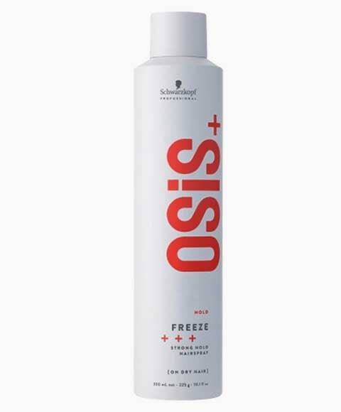 Laque pour cheveux à tenue forte OSIS PLUS HOLD FREEZE