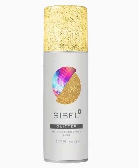 LAQUE POUR CHEVEUX COULEUR OR GLITTER SIBEL 