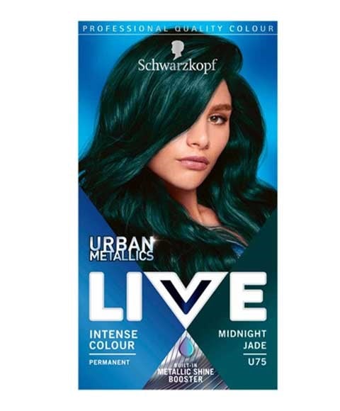 LIVE URBAN METALLICS COULEUR PERMANENTE INTENSE U75 MIDNIGHT