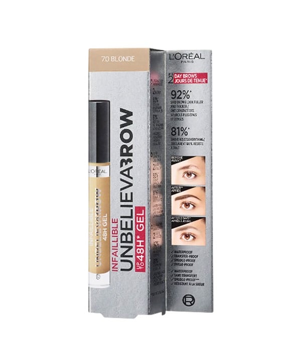 LOREAL PARIS UNBELIEVA BROW GEL À SOURCILS LONGUE DURÉE 48H