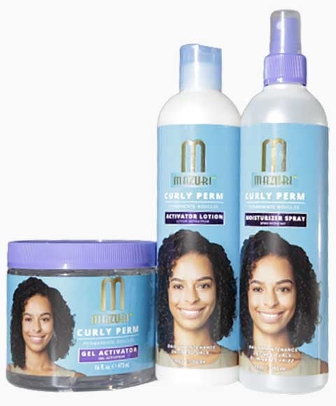 Lotion et spray activateur de gel pour permanente bouclée 