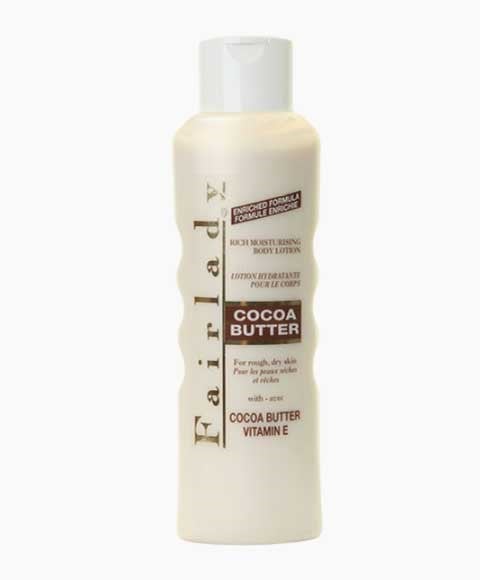 LOTION HYDRATANTE POUR LE CORPS RICHE EN BEURRE DE CACAO FAIR LADY