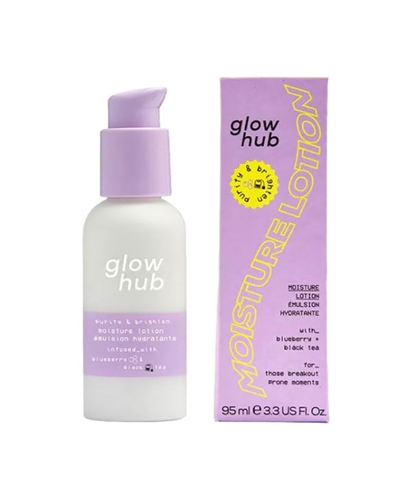 LOTION HYDRATANTE PURIFIANTE ET ÉCLATANTE GLOW HUB 
