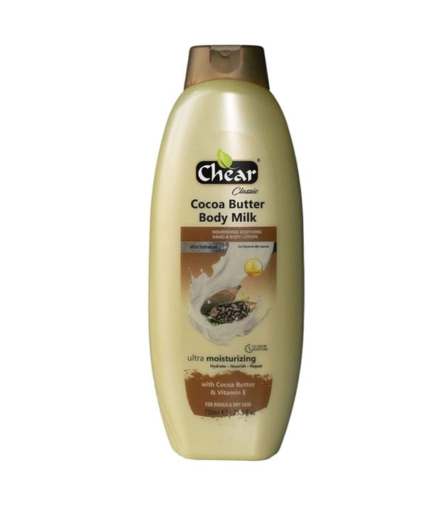 LOTION POUR LE CORPS AU BEURRE DE CACAO CHEAR 