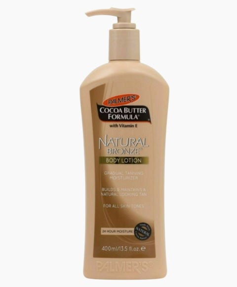 LOTION POUR LE CORPS BRONZE NATUREL FORMULE AU BEURRE DE CACAO 
