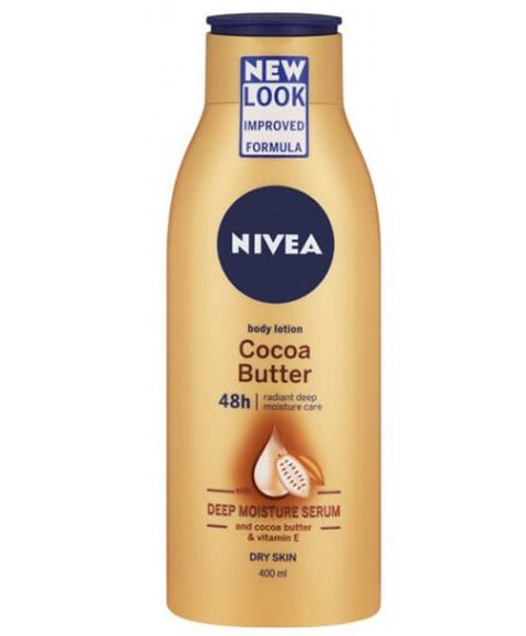 LOTION POUR LE CORPS HYDRATANTE PROFONDE AU BEURRE DE CACAO NIVEA 