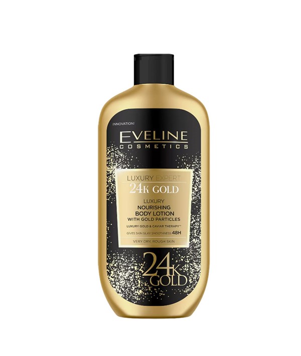 LOTION POUR LE CORPS NOURRISSANTE DE LUXE LUXURY EXPERT 24K GOLD 