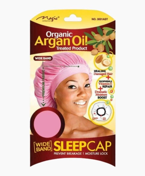 MAGIC COLLECTION BONNET DE SOMMEIL À L'HUILE D'ARGAN BIOLOGIQUE 3001 ASSORTI