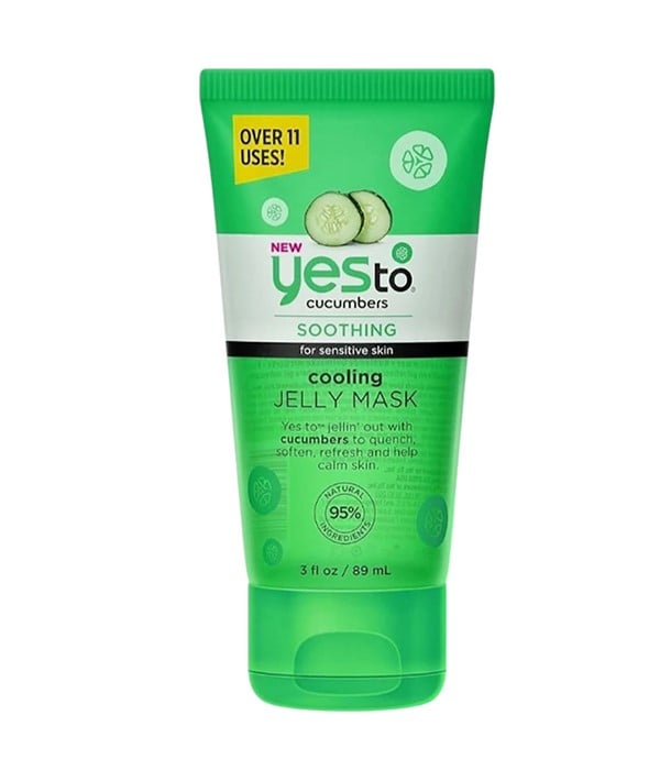 MASQUE À LA GELÉE REFROIDISSANT APAISANT AUX CONCOMBRES