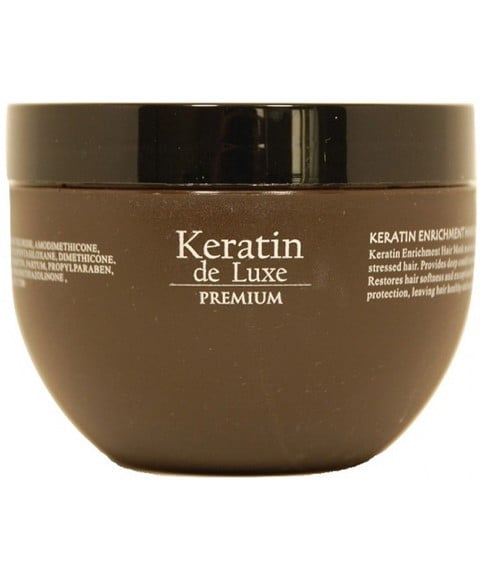 MASQUE CAPILLAIRE ENRICHISSEMENT EN KÉRATINE PREMIUM KERATIN DE LUXE