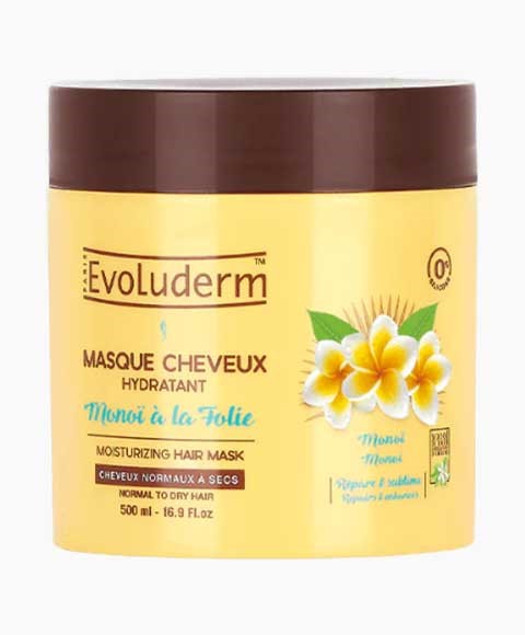 MASQUE CAPILLAIRE HYDRATANT AU MONOI EVOLUDERM 