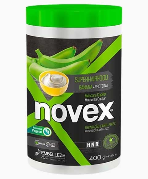 MASQUE CHEVEUX PROFONDES PROTÉINES DE BANANE SUPER HAIR FOOD 