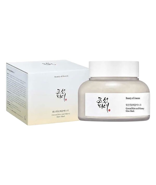 MASQUE ÉCLATANT AU RIZ MOULU ET AU MIEL 