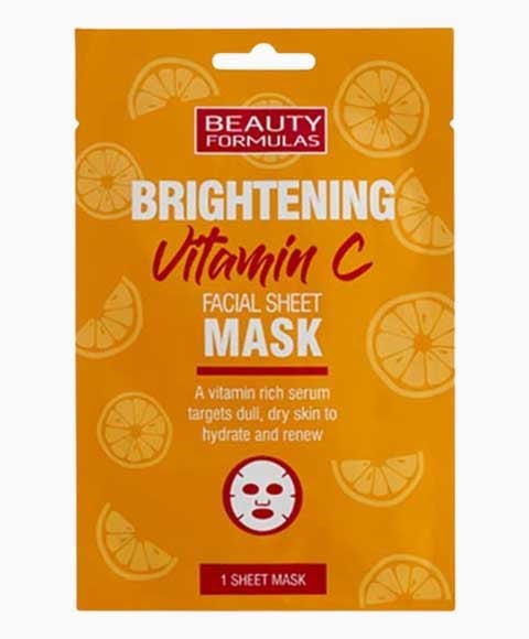 MASQUE EN FEUILLE ÉCLAIRCISSANT À LA VITAMINE C