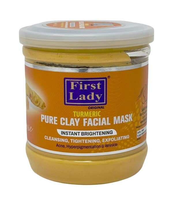 MASQUE FACIAL À L'ARGILE PURE CURCUMA