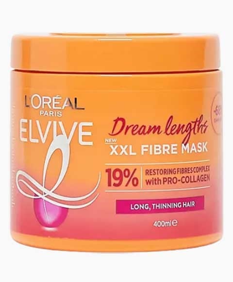 MASQUE FIBRE XXL ELVIVE DREAM LENGTHS AU COLLAGÈNE PRO