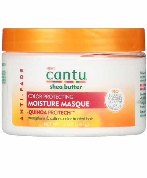 MASQUE HYDRATANT PROTECTEUR DE COULEUR ANTI-FADE AU BEURRE DE KARITÉ CANTU