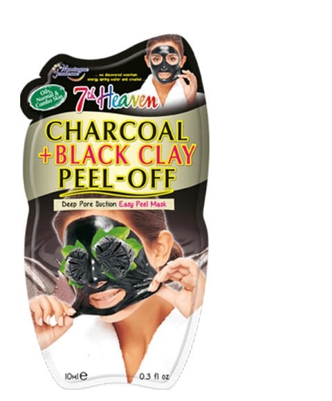 MASQUE PEEL OFF À L'ARGILE NOIRE AU CHARBON 