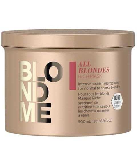 MASQUE RICHE BLONDME TOUTES BLONDES 