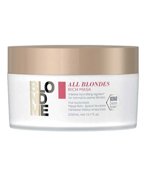 MASQUE RICHE SCHWARZKOPF BLONDE ME TOUTES BLONDES
