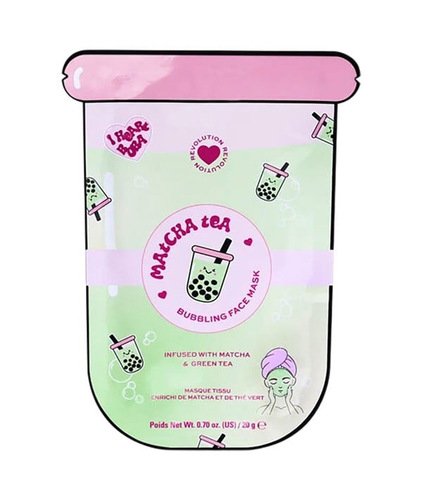 MASQUE VISAGE BOUILLANT AU THÉ MATCHA 