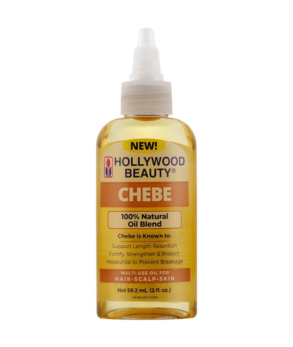 MÉLANGE D'HUILE NATURELLE DE CHEBE DE HOLLYWOOD BEAUTY 