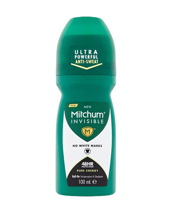 MITCHUM MEN 48H PURE ENERGY SANS MARQUES BLANCHES ROLL ON